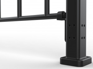 fence metal 01 Modèle 3D
