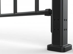 fence metal 01 3D Model
