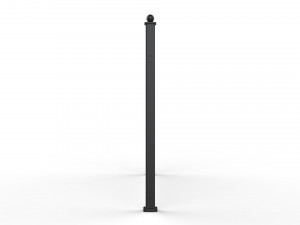 fence metal 01 Modèle 3D
