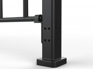 fence metal 02 3D Model