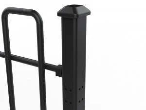 fence metal 02 3D Model