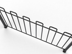 fence metal 02 3Dモデル