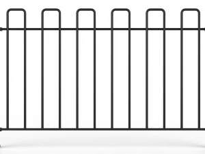 fence metal 02 3D Model