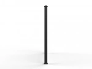 fence metal 02 3D Model