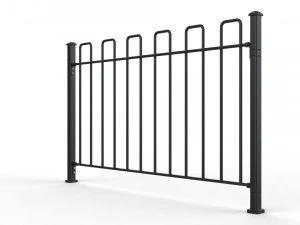 fence metal 02 3D Model