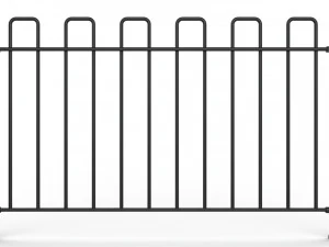 fence metal 02 3D Model