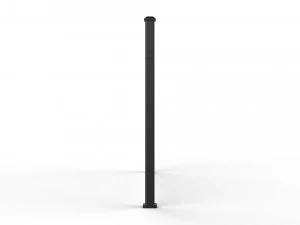 fence metal 02 3D Model