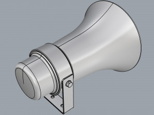 outdoor megaphone 01 Modèle 3D