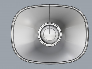 outdoor megaphone 02 3D Model