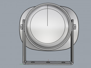 outdoor megaphone 02 3D Model