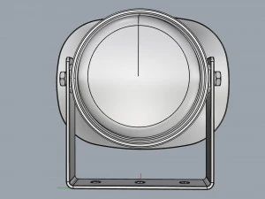 outdoor megaphone 02 3D Model
