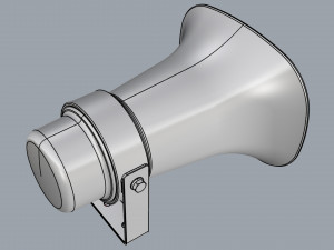 outdoor megaphone 02 3D Model