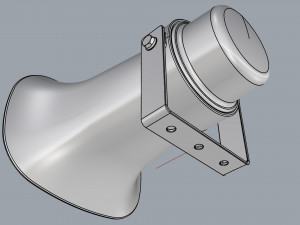 outdoor megaphone 02 3D Model