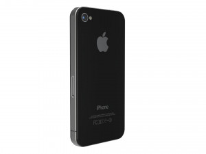 apple iphone 4 black 3D मॉडल