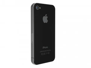 apple iphone 4 black 3D Model