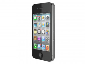 apple iphone 4 black 3D मॉडल