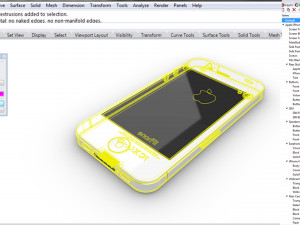 apple iphone 4 white 3D Модель