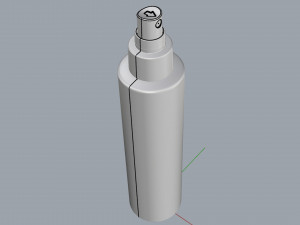 cosmetic container 01 large size 3D 모델