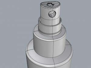 cosmetic container 01 large size 3D 모델
