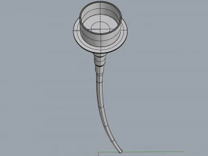 cosmetic container 01 large size 3D Model