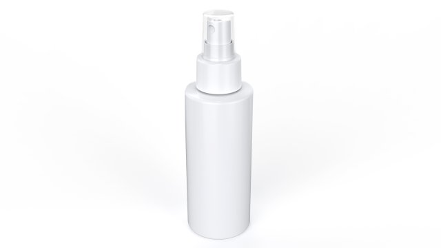 cosmetic container 01 medium size 3D Модель .c4d .max .obj .3ds .fbx .stl .blend 