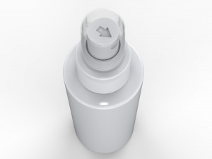 cosmetic container 01 medium size 3D Модель
