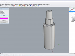 cosmetic container 01 medium size 3D Модель