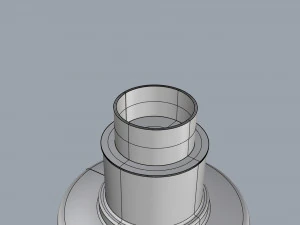 cosmetic container 01 medium size 3D Model