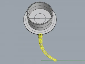 cosmetic container 01 medium size 3D Model