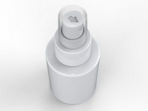 cosmetic container 01 small size Modelo 3D