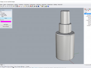 cosmetic container 01 small size Modelo 3D