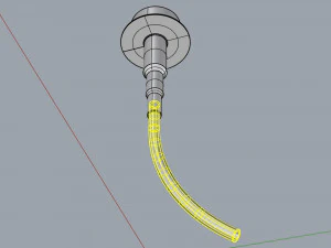 cosmetic container 01 small size 3D Model