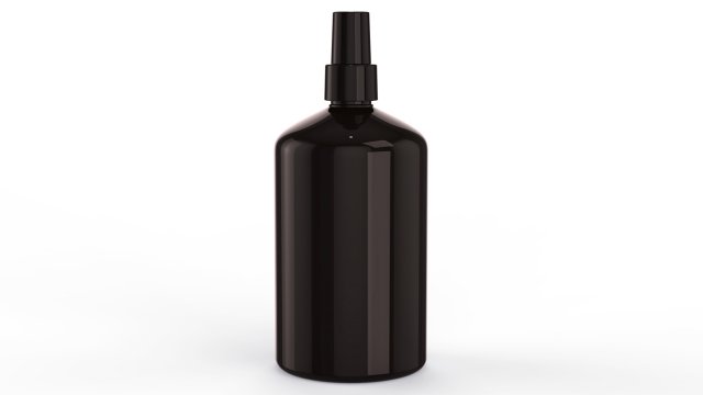 cosmetic container 02 large size Model 3D .c4d .max .obj .3ds .fbx .stl .blend 