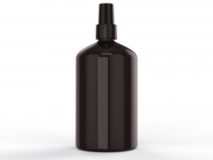 cosmetic container 02 large size Model 3D