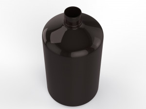 cosmetic container 02 large size Model 3D
