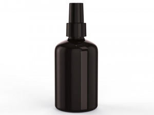 cosmetic container 02 medium size 3D Model
