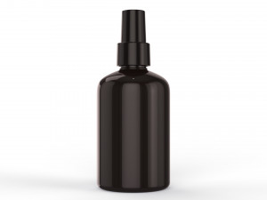 cosmetic container 02 medium size 3D Model