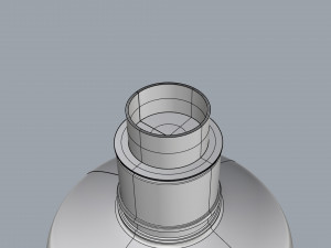 cosmetic container 02 medium size 3D Model