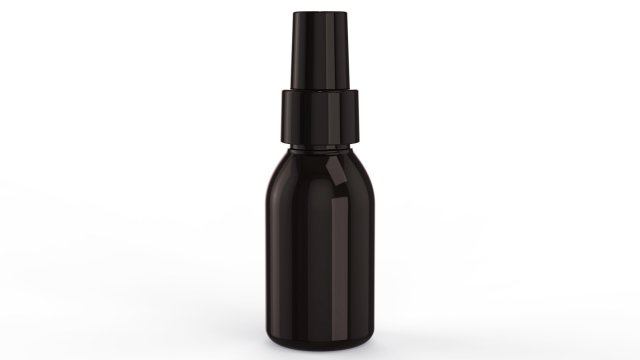cosmetic container 02 small size 3D Model .c4d .max .obj .3ds .fbx .stl .blend 