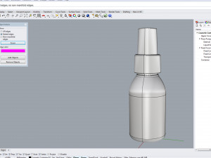 cosmetic container 02 small size 3D Model