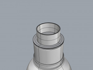 cosmetic container 02 small size 3D Model