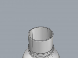 cosmetic container 02 small size 3D Model