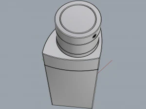 perfume bottle 01 3D Model