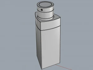 perfume bottle 01 3D Model