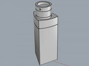 perfume bottle 01 3D Model