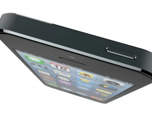 apple iphone 5 black and slate 3D Model