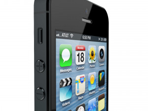 apple iphone 5 black and slate 3Dモデル