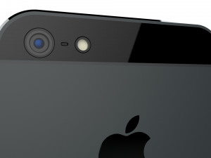 apple iphone 5 black and slate 3Dモデル