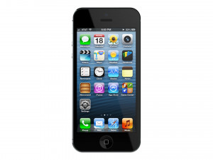 apple iphone 5 black and slate 3Dモデル