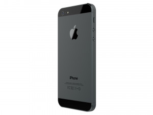 apple iphone 5 black and slate 3Dモデル